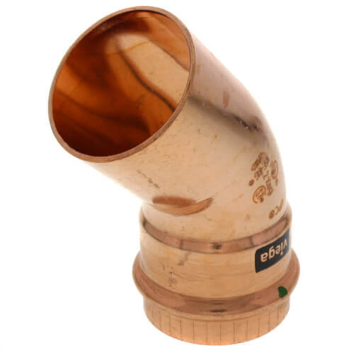 Main product image of 4" ProPress XL-C x FTG Copper 45° Street Elbow