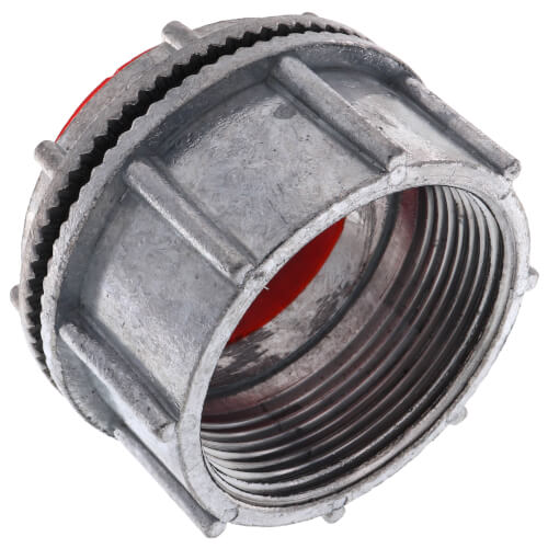 Main product image of 2-1/2" Zinc Die Cast Rigid Watertight Hub w/ Insulated Throat