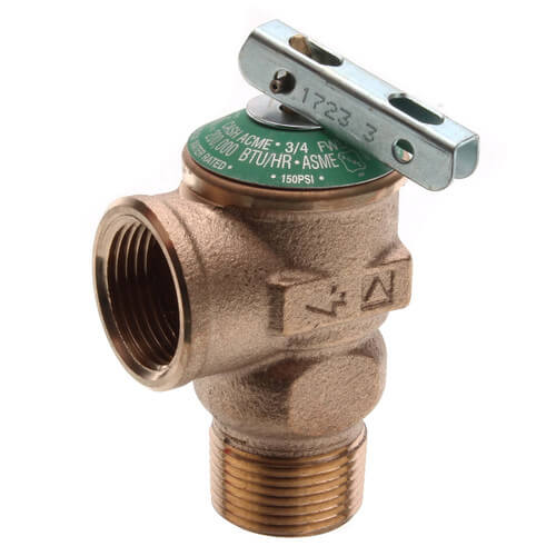 Main product image of 3/4" Lead Free Residential Pressure Relief Valve (150 PSI)