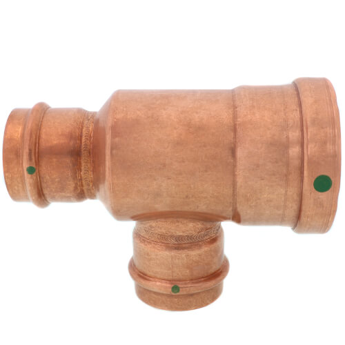 Main product image of 3" x 2" x 2" ProPress XL-C Copper Tee (Lead Free)