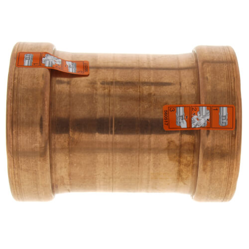 2-1/2" ProPress XL-C Copper Coupling - No Stop (Lead Free)