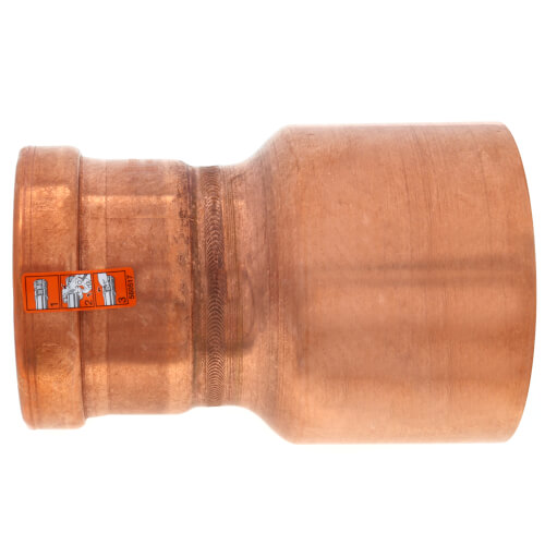 Main product image of 4" x 3" ProPress XL-C Copper Reducer FTG x Press (Lead Free)