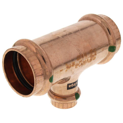 Main product image of 4" x 4" x 3/4" ProPress XL-C Copper Tee (Lead Free)