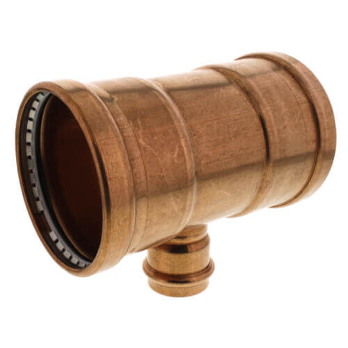 Main product image of 4" x 4" x 1-1/2" ProPress XL-C Copper Tee (Lead Free)