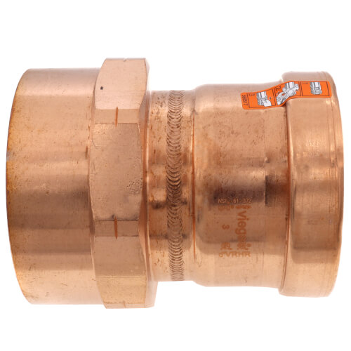 3" ProPress XL-C x Female ProPress Adapter, Zero Lead