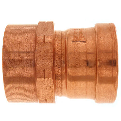 20839 Viega 20839 4" ProPress XLC x Female ProPress Adapter, Zero Lead