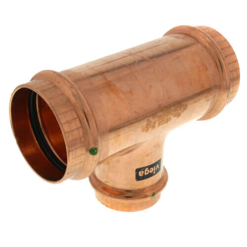 Main product image of 4" x 4" x 3/4" ProPress x Female XL-C Copper Tee (Lead Free)