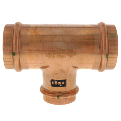 Main product image of 4" x 4" x 3/4" ProPress x Female XL-C Copper Tee (Lead Free)