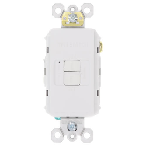 Radiant Spec-Grade Dead Front Self-Test GFCI Receptacle, NEMA 5-20R, 20A - White (125V)