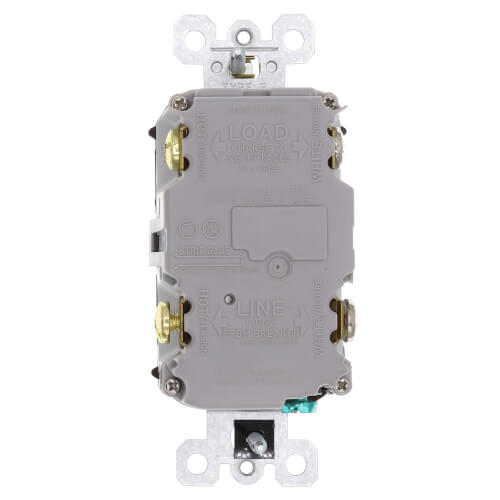 Radiant Spec-Grade Self-Test GFCI Receptacle - Brown (20A)