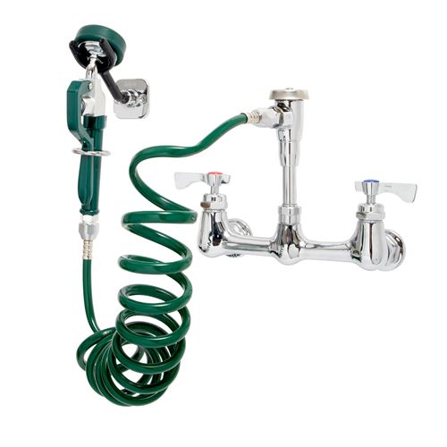 Main product image of 8" Center Wall Mount Pet Grooming Utility Faucet, 21-248L