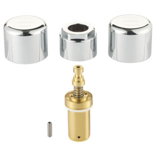 Main product image of Replacement Push Button Valve with Hot & Cold Caps, 21-362L