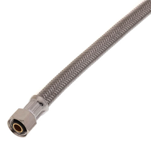 Krowne E-Z Install Water Line Kit - 30" Stainless Steel Braided Supply Hoses With Fittings
