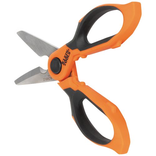 Main product image of 7" Long Reach Cable Stripping Electrician Scissors (Nickel-Plated)