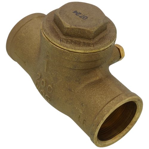Main product image of 1" Solder Ends Swing Check Valve, Lead Free