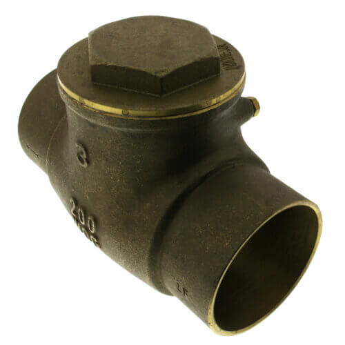 Main product image of 4" Solder Ends Swing Check Valve, Lead Free