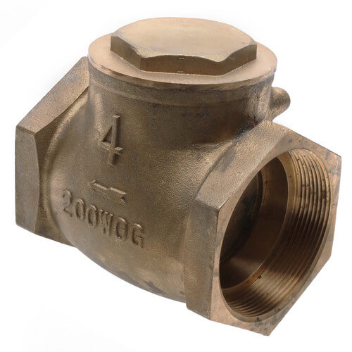 Main product image of 4" Threaded Swing Check Valve, Lead Free
