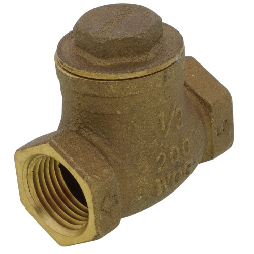 Main product image of 1/2" Threaded Swing Check Valve, Lead Free