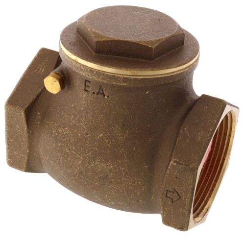 Main product image of 2-1/2" Threaded Swing Check Valve, Lead Free