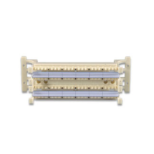 Main product image of Cat 6 110-style Wiring Block Kit, Includes 96-pair Block w/ Legs, Labels, And (24) C-4 Clips
