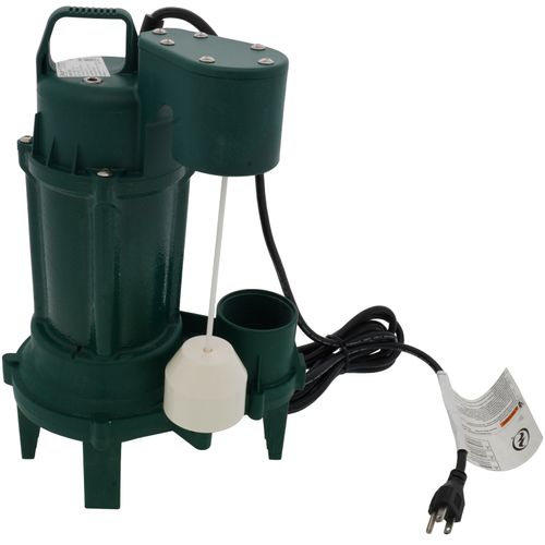 Main product image of Model 212 Builder Series Sewage Pump, 1/2 HP, 115V, 1 Ph, 2" NPT Discharge, 82 GPM, 10' Cord