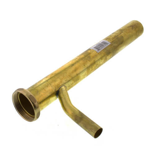 21312 Everflow 21312 11/2" x 12", 22 Gauge, Brass Dishwasher