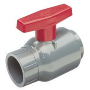 Main product image of 1-1/2" CPVC Schedule 80 Compact Ball Valve