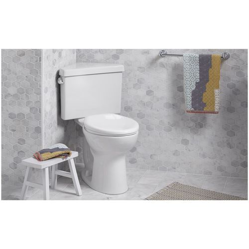 Main product image of Triangle Cadet PRO 2-Piece 1.28 gpf/4.8 Lpf Chair Height Elongated Toilet (White)