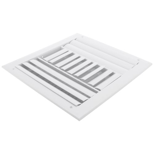 Main product image of 10" x 10" (Wall Opening Size) Three-Way White Sidewall/Ceiling Register (A613MS Series)