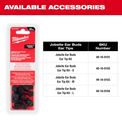 Main product image of REDLITHIUM USB Bluetooth Jobsite Ear Buds