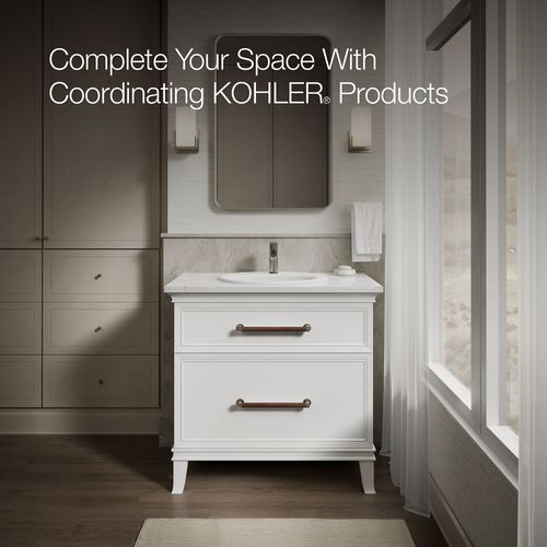 Main product image of Pennington 20-1/4" 1-Hole Drop-In Bathroom Sink (White), K-2196-1-0