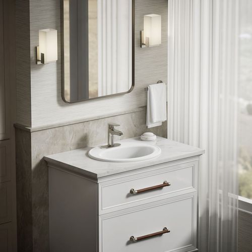 Main product image of Pennington 20-1/4" Drop-In Bathroom Sink for 4" Centerset Faucets (White), K-2196-4-0