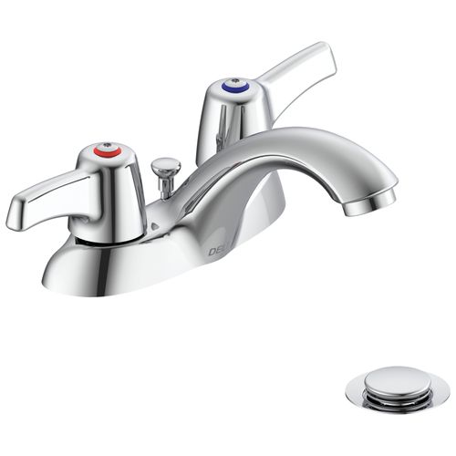 Main product image of 21C 2 Handle Centerset Bathroom Faucet (Chrome), 21C243