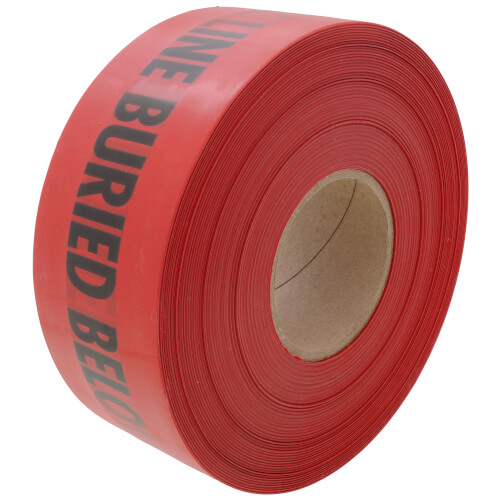 22126 Empire 22126 SHIELDTEC Red "Caution Electric Line Buried