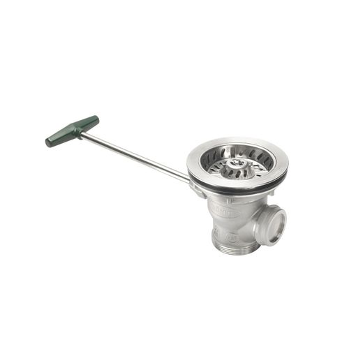 Main product image of Royal Series RotoPro 3-1/2" Ball Valve Waste Drain, Nickel Plated Cast Bronze