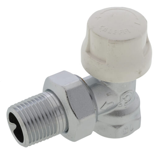 1/2" NPT Angled Thermostatic Radiator Valve Body (2.7 Cv)
