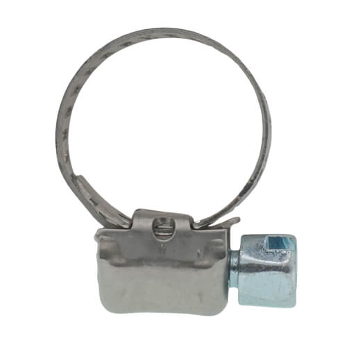 1/4"- 5/8" #4 Stainless Steel Hose Clamp w/ Carbon Screw