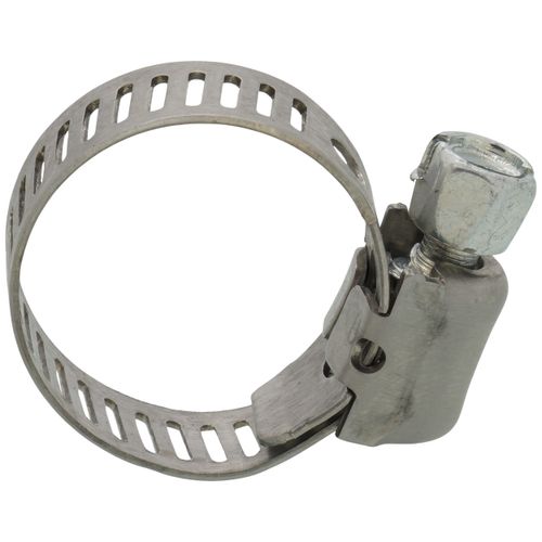 Main product image of 3/8"- 7/8" #6 Stainless Steel Hose Clamp w/ Carbon Screw