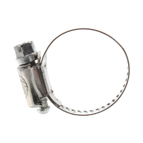 Main product image of 11/16" - 1-1/4" #12 Stainless Steel Worm Gear Hose Clamp w/ Carbon Screw