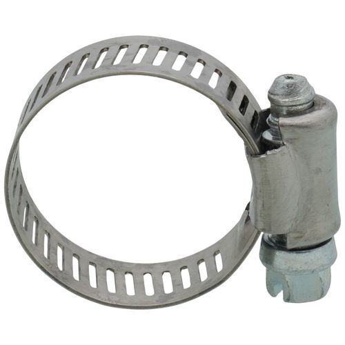 Main product image of 11/16" - 1-1/4" #12 Stainless Steel Worm Gear Hose Clamp w/ Carbon Screw