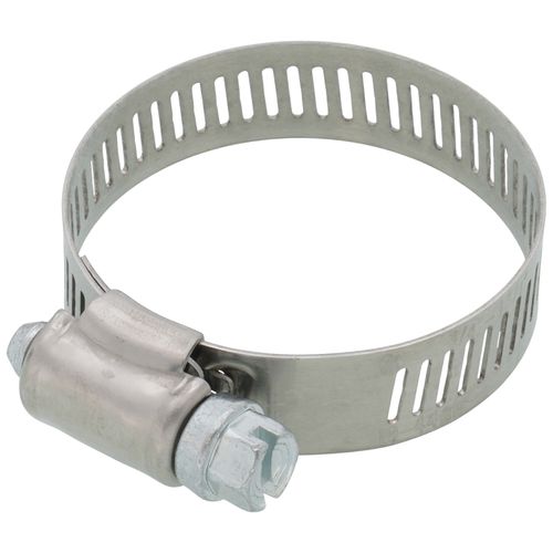 Main product image of 3/4" - 1-3/4" #20 Stainless Steel Hose Clamp w/ Carbon Screw
