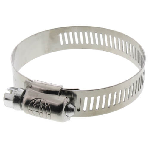 1-5/16"- 2-1/4" #28 Stainless Steel Hose Clamp w/ Carbon Screw