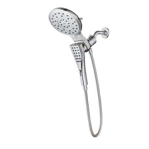 Main product image of Verso Chrome Infinite Function 7" Diameter Spray Head w/ Handshower, 72" Hose, Magnetix, 2.5 Gpm, 220C3