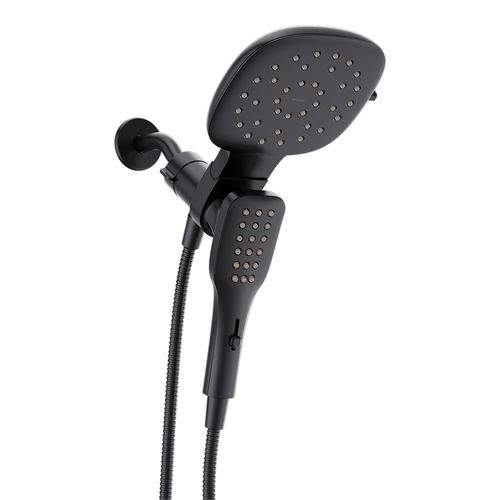 Main product image of Verso 8 Function 7" Diameter Spray Head w/ Handshower, 1.75 GPM, 220C5EPBL (Matte Black)