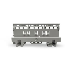 221 Series Mounting Carrier for DIN-35 Rail/Screw Mount, 10 AWG (Light Gray)