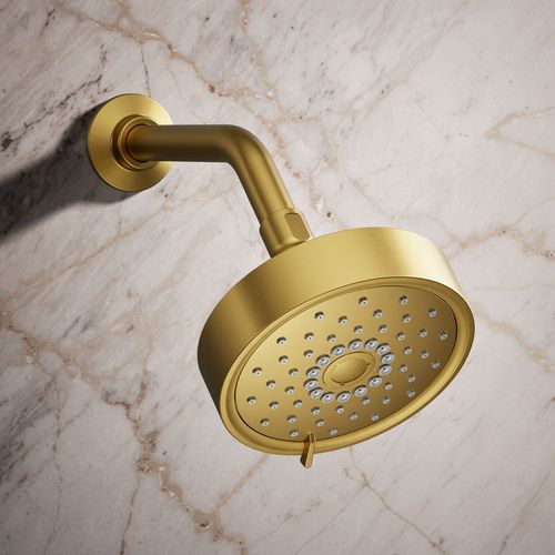 Main product image of Purist Three-Function Showerhead, 2.5 GPM (Moderne Brass), K-22170-2MB