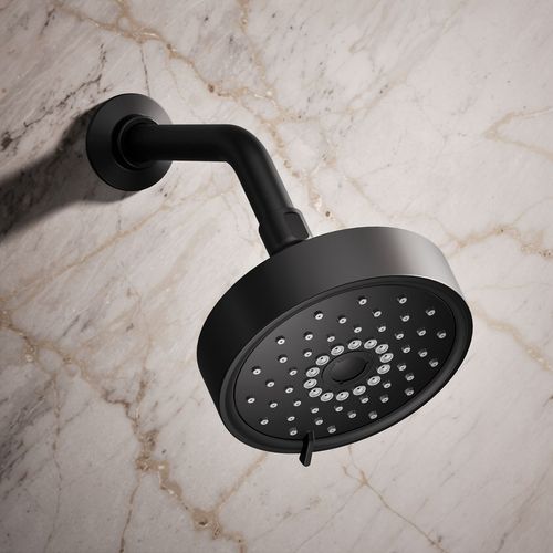 Main product image of Purist Three-Function Showerhead, 2.5 GPM (Matte Black), K-22170-BL