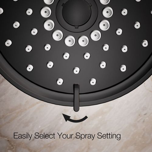 Main product image of Purist Three-Function Showerhead, 2.5 GPM (Matte Black), K-22170-BL