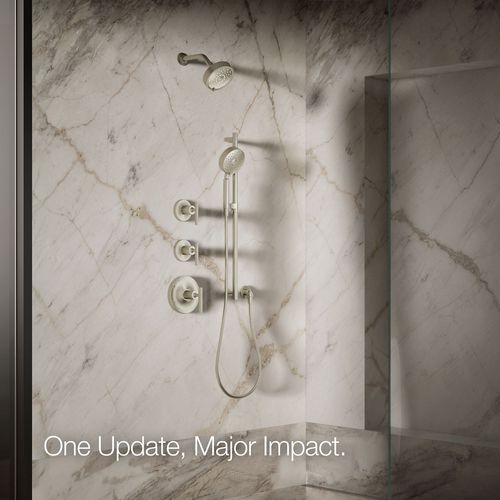 Main product image of Purist Three-Function Showerhead, 2.5 GPM (Brushed Nickel), K-22170-BN