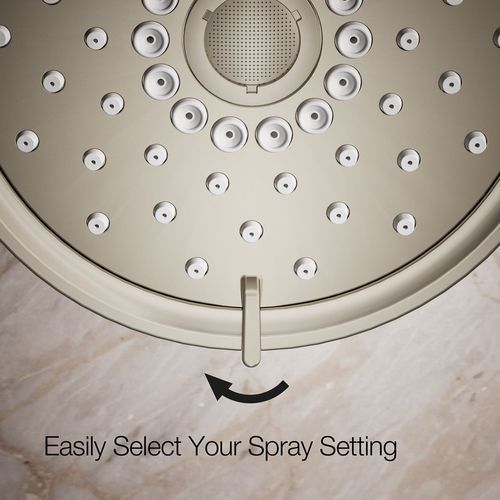 Main product image of Purist Three-Function Showerhead, 2.5 GPM (Brushed Nickel), K-22170-BN